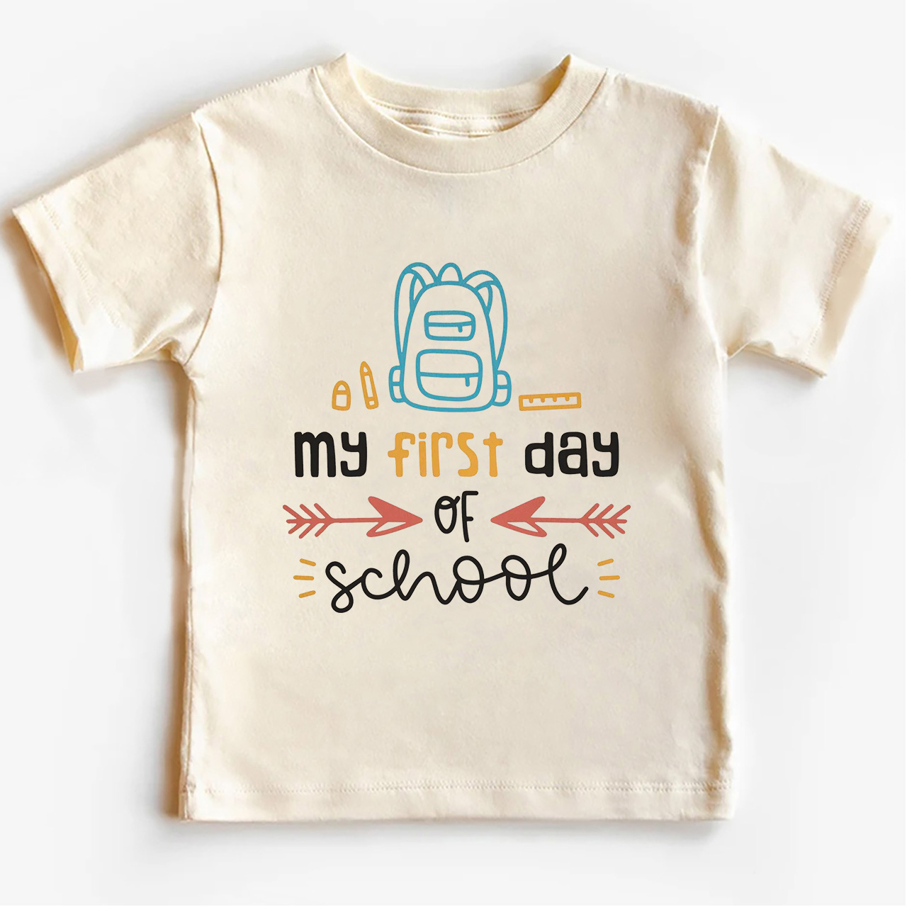 My First of School Funny Presents Kids T-shirts