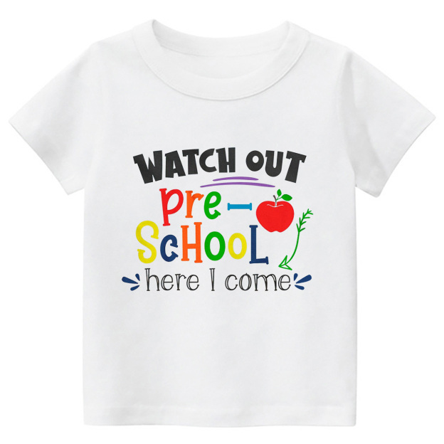 Watch Out Here I Come Cute Back To School Shirt