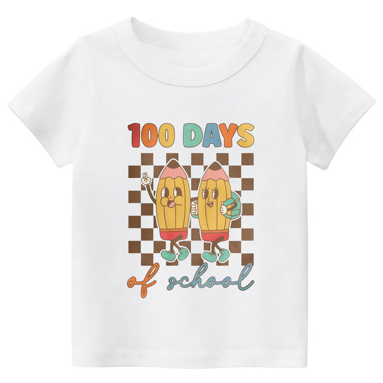 100 Days Of School Back To School Kids T-shirts