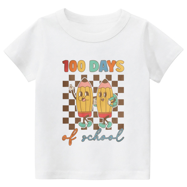 100 Days Of School Back To School Kids T-shirts