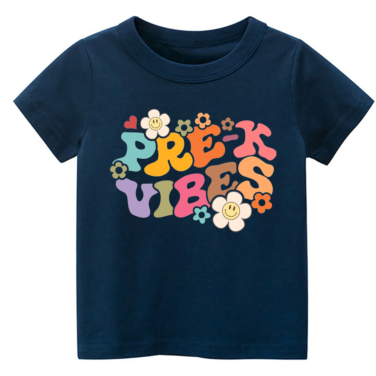 Retro PRE-K Vibes Back To School Shirt For Kids