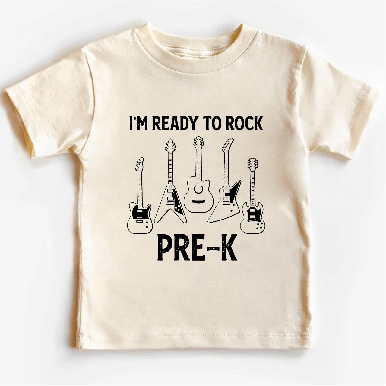 Personalized Kids Funny School T-Shirt Ready To Rock