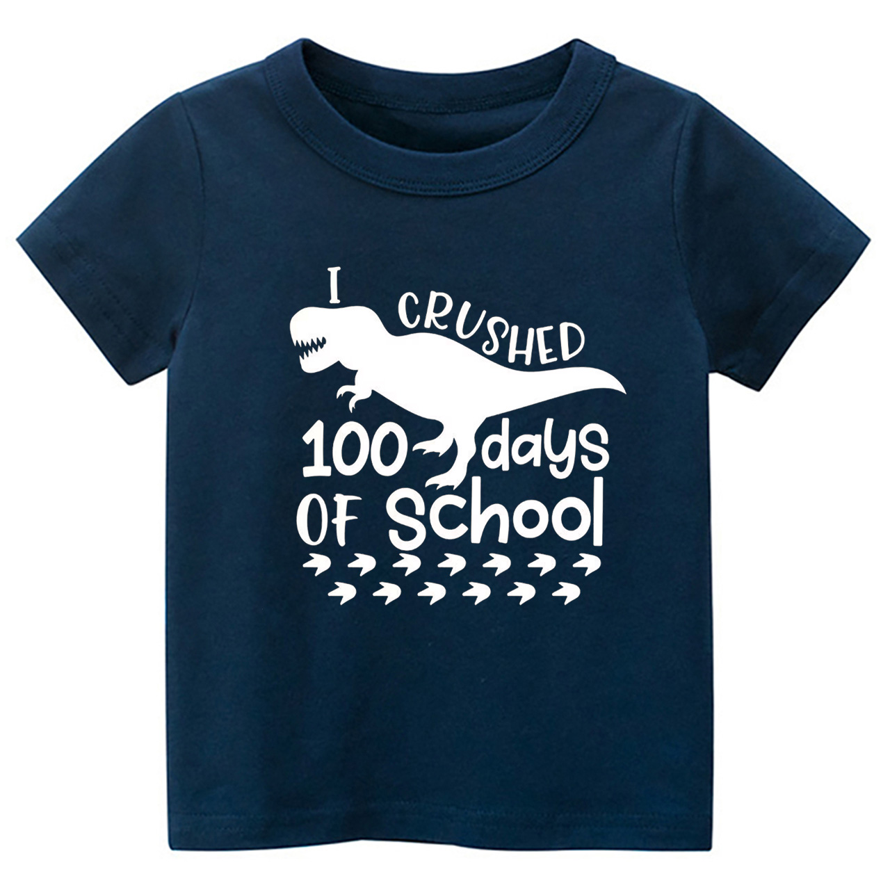Dinosaur 100 Days Of School Celebration Shirts