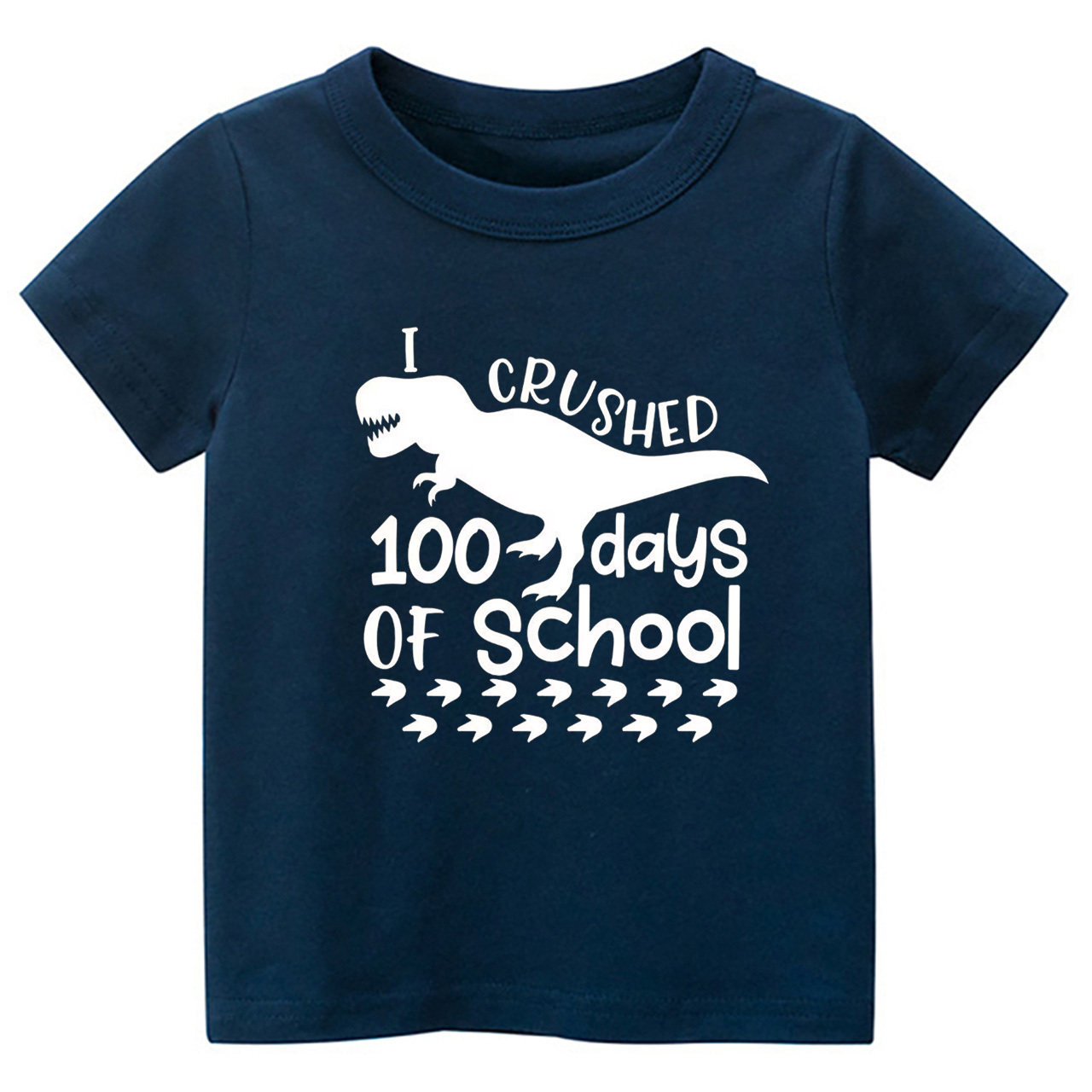 Dinosaur 100 Days Of School Celebration Shirts