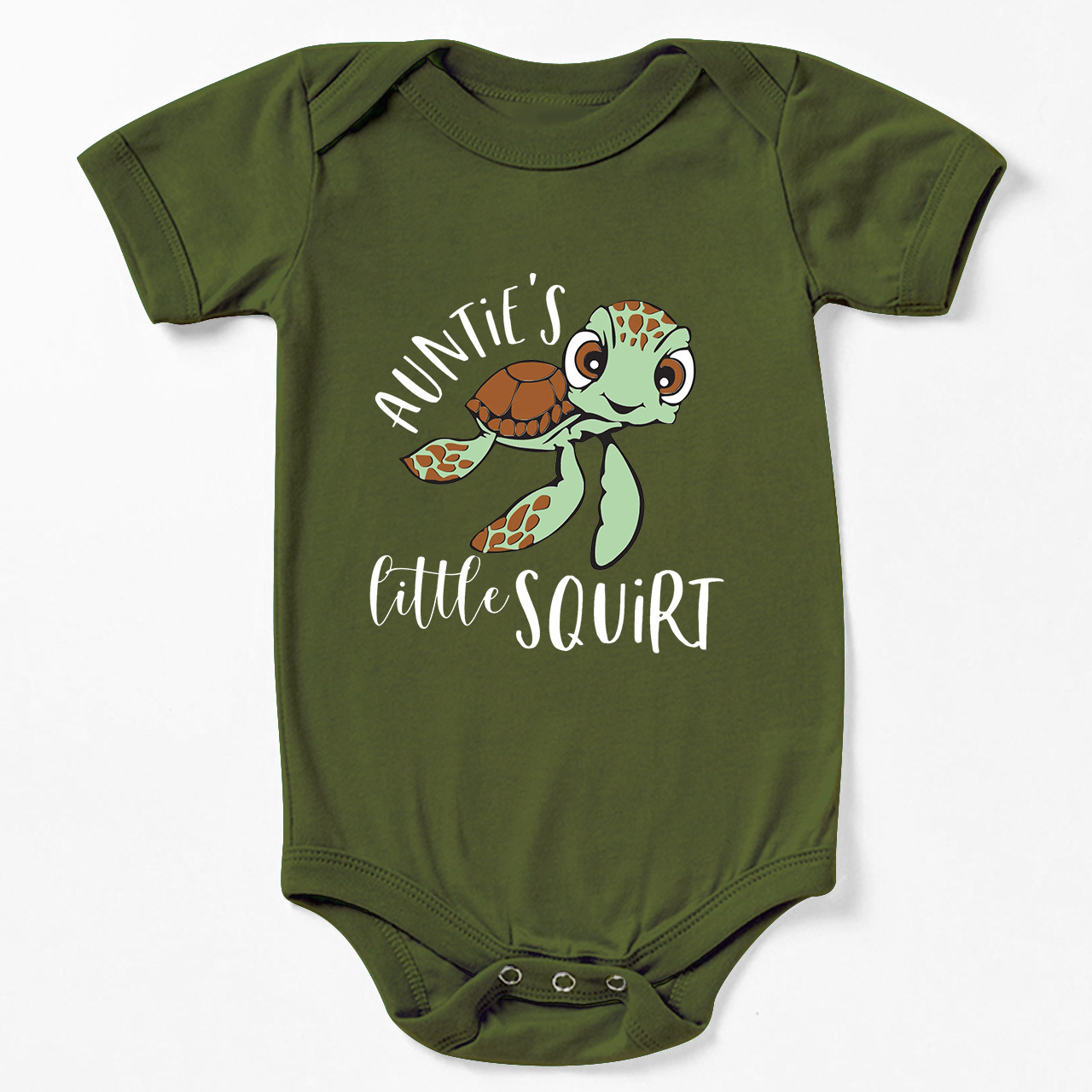 Auntie's Little Squirt Baby Bodysuit