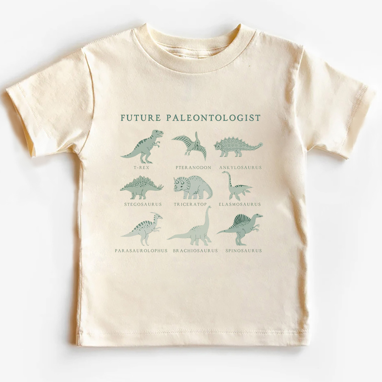 Future Paleontologist Natural Kids Shirt