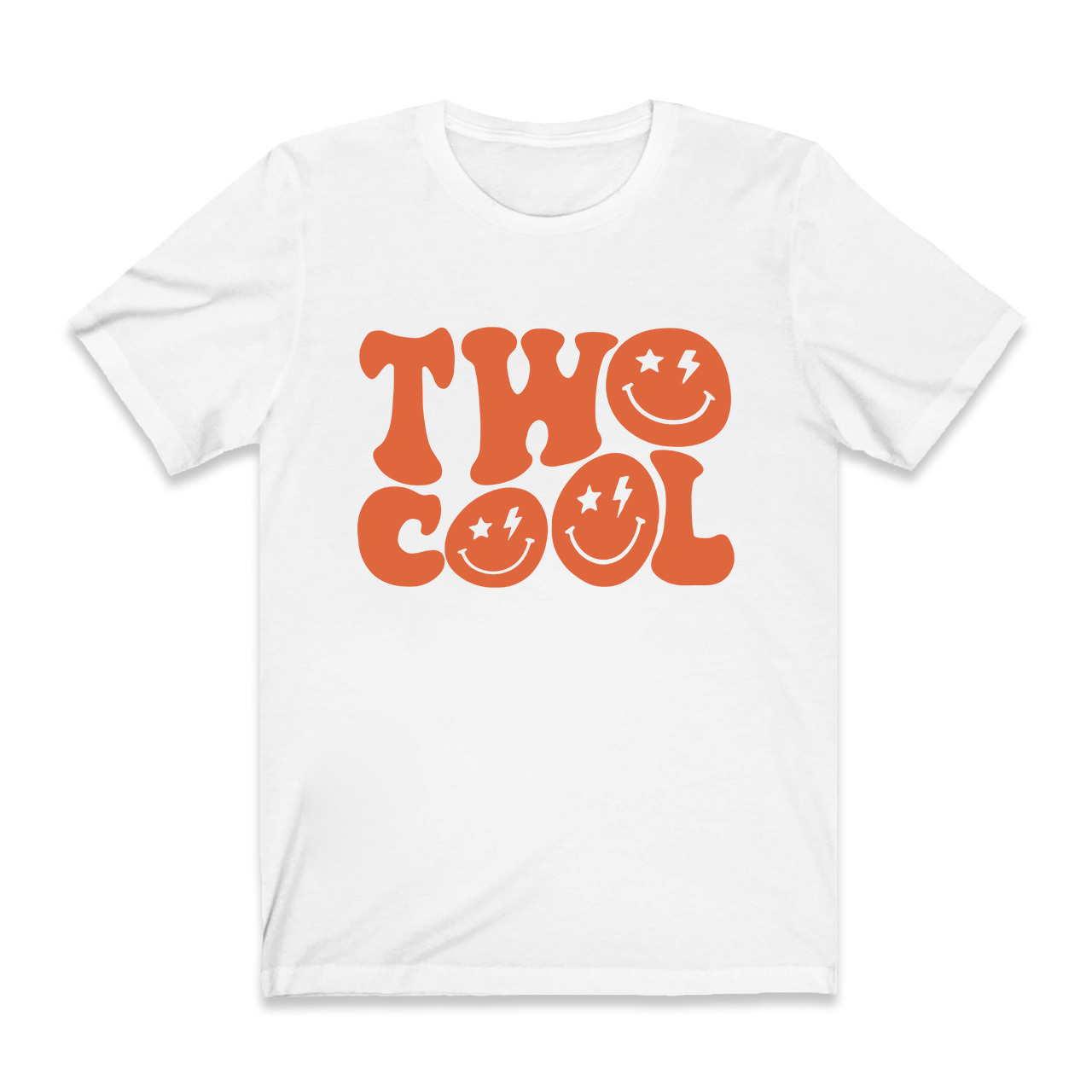 Two Cool Happy Face Retro T-Shirt