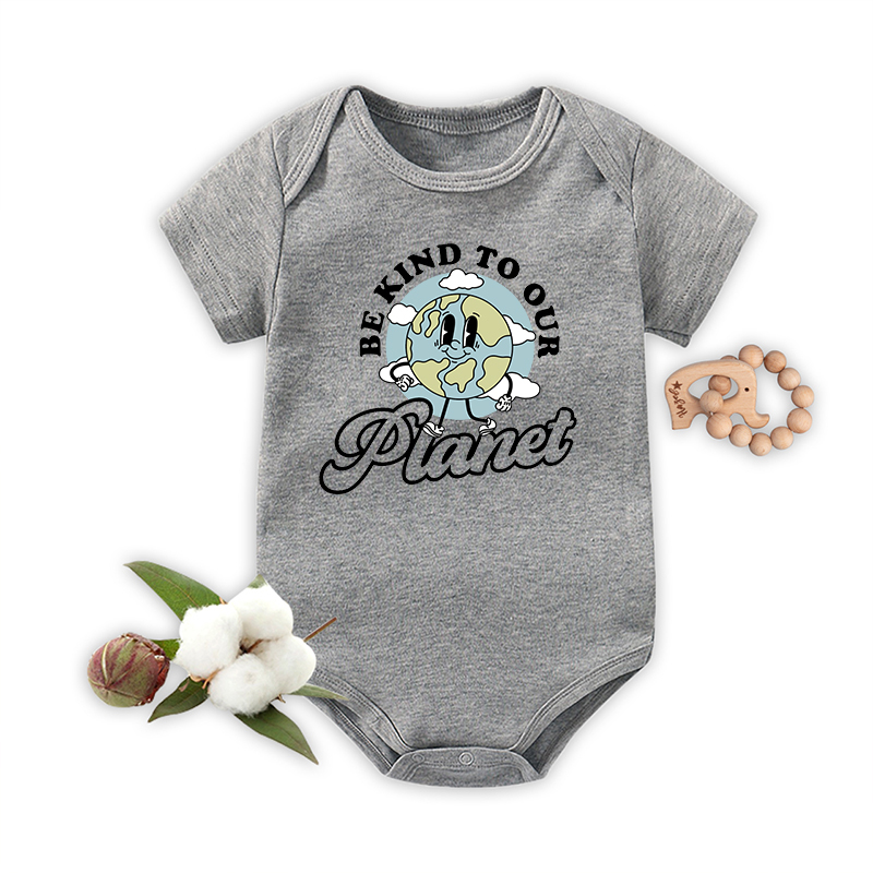 Be Kind To Our Planet Baby Bodysuit
