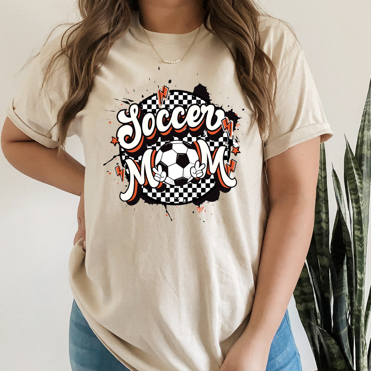 Soccer Leopard Game Day Mom Shirt