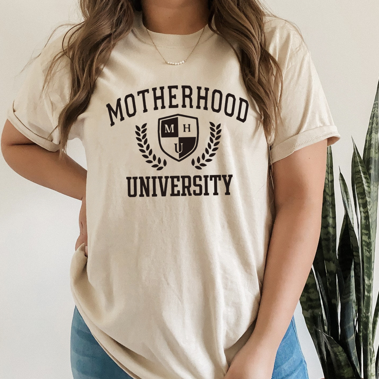 Motherhood University Shirt For Mom