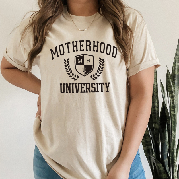 Motherhood University Shirt For Mom