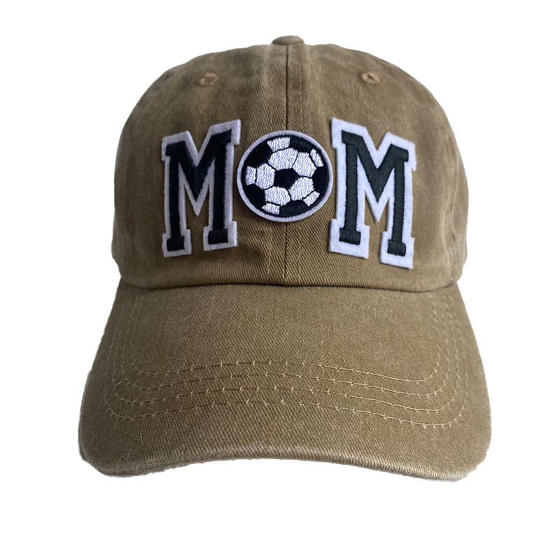 Soccer Mom Letter Embroidered Baseball Caps