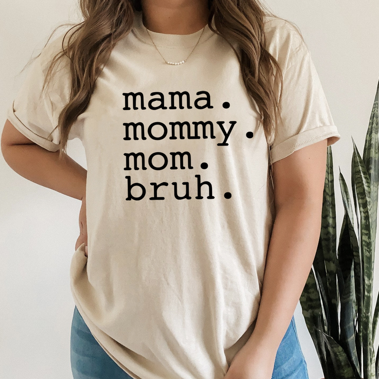 Funny Mother Shirt Mama Mommy Mom Bruh