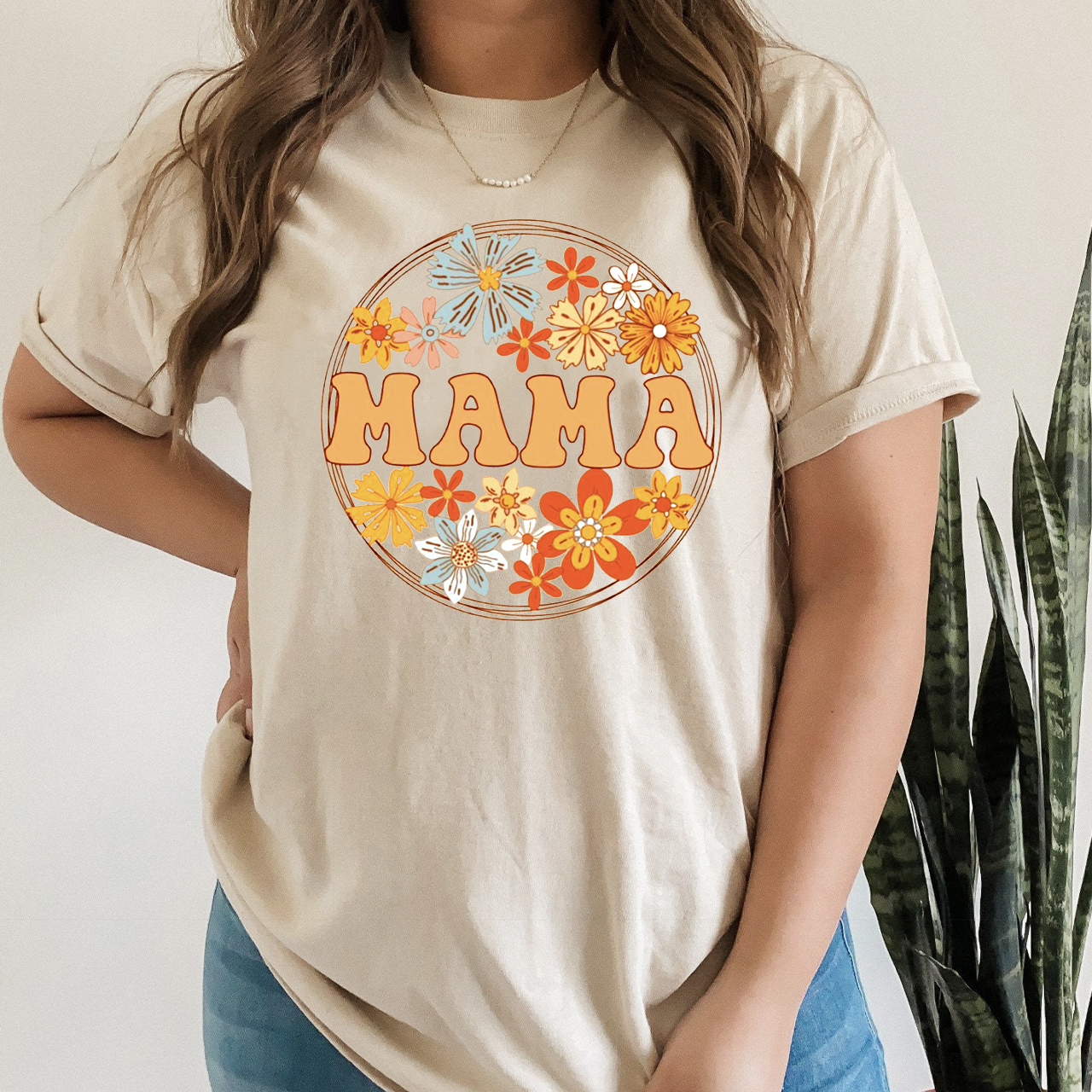 Wild Flowers Retro Gift Shirt For Woman