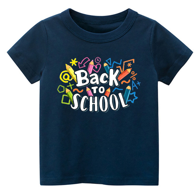 Back To School Crayons Shirt For Kids
