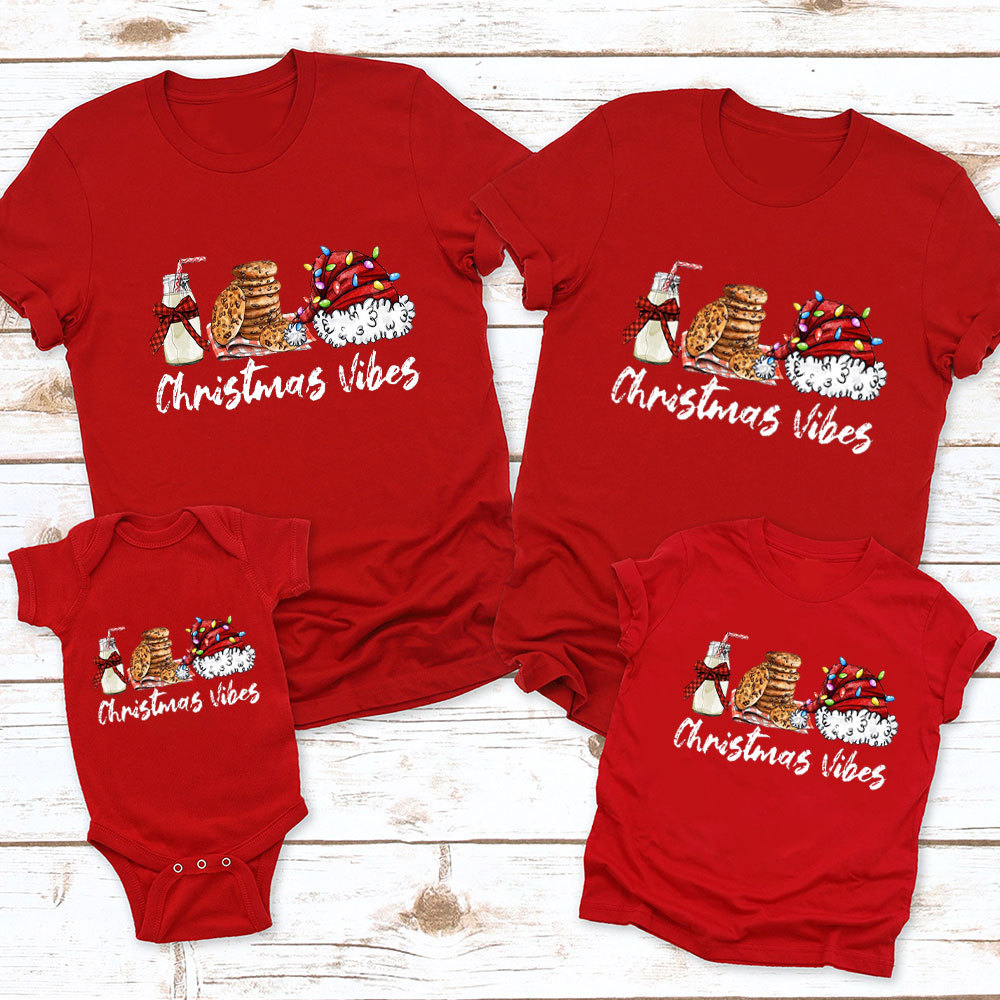 Christmas Cookie Vibes Family Matching Shirt