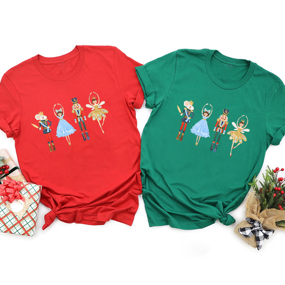 Sugar Plum Fair Christmas Family Matching Shirt
