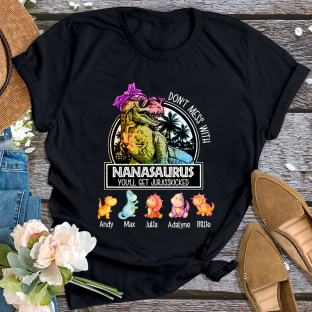Don't Mess With Grandma Personalized Shirt