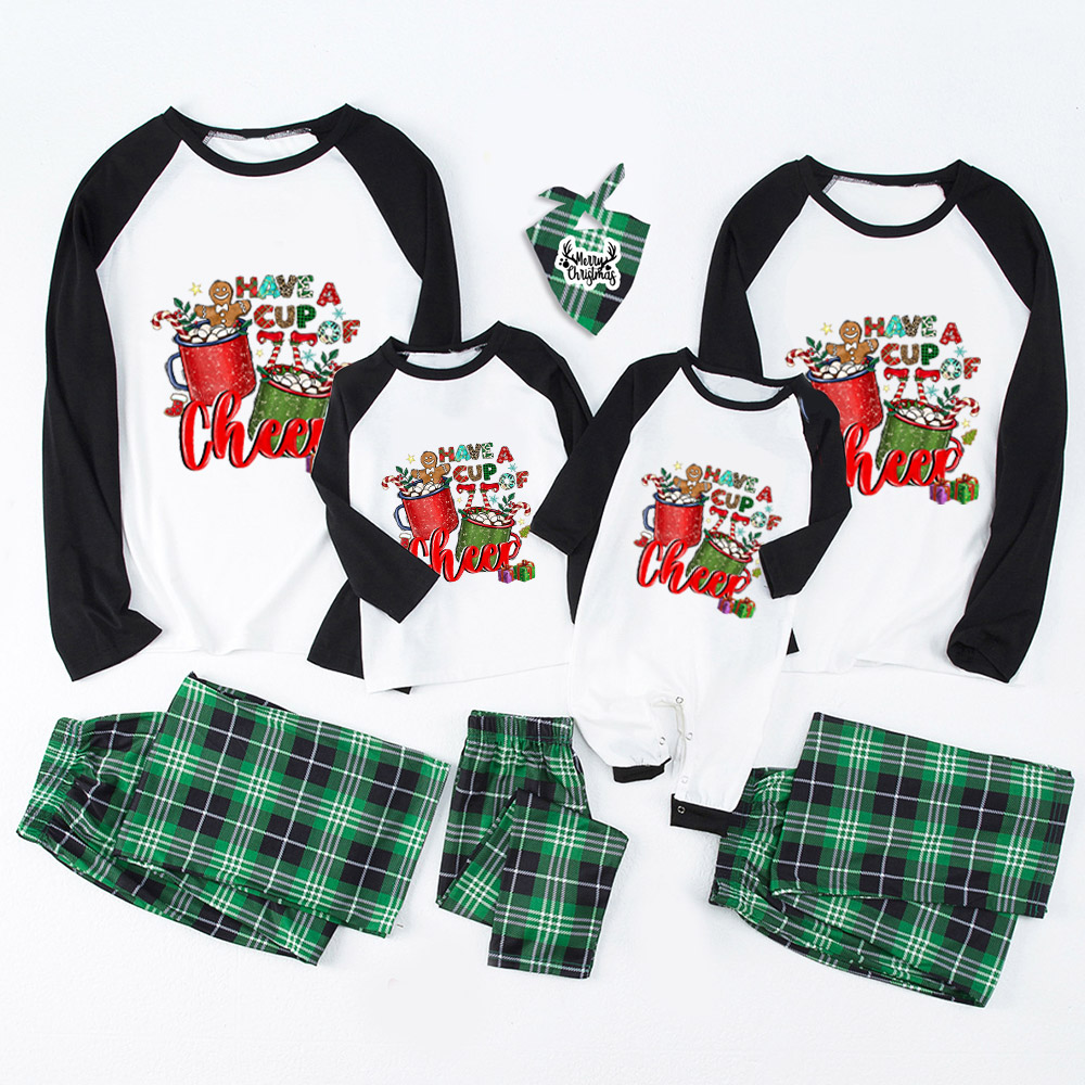 Have A Cup Of Cheer Christmas Family Matching Pajamas