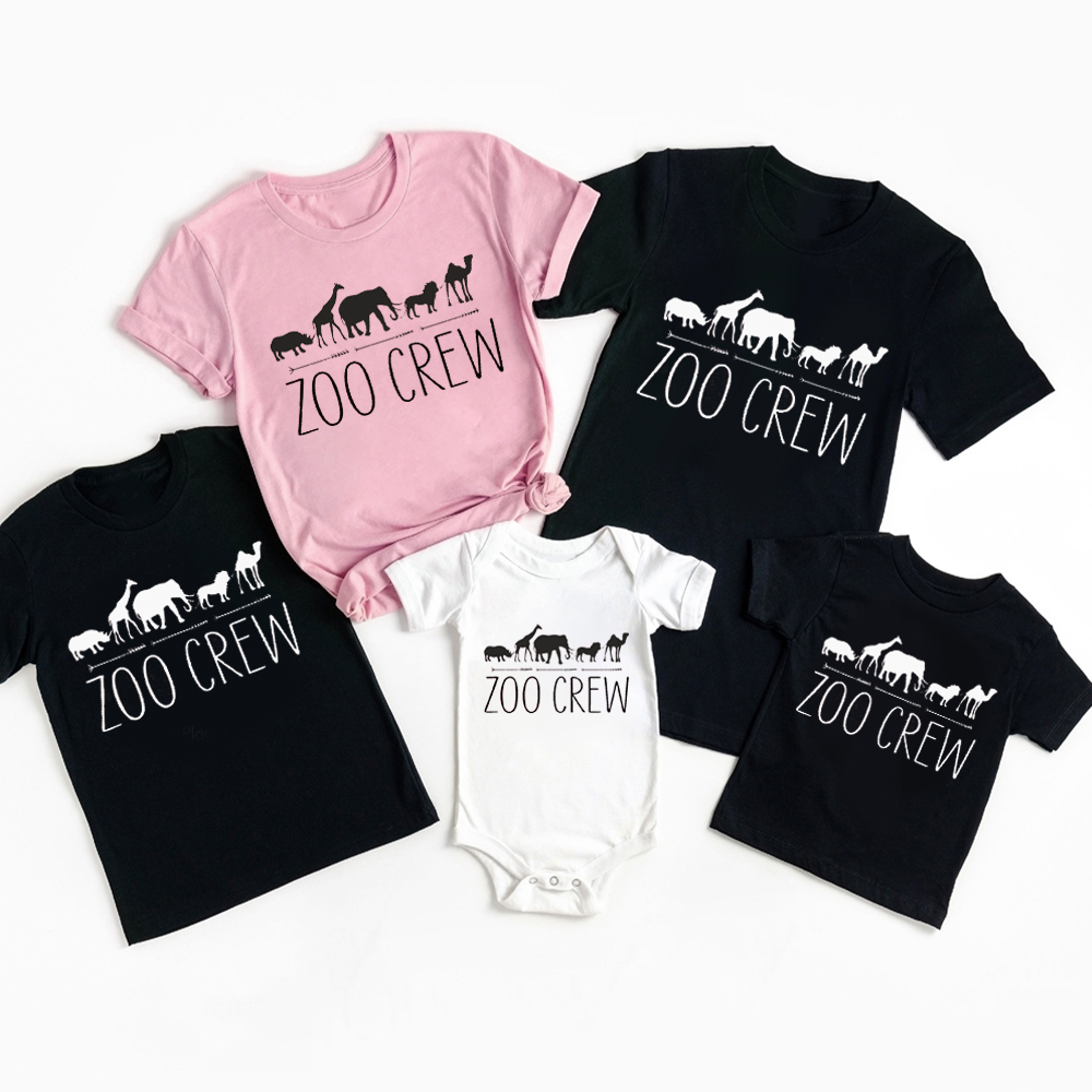 Zoo Crew Family Matching Shirts