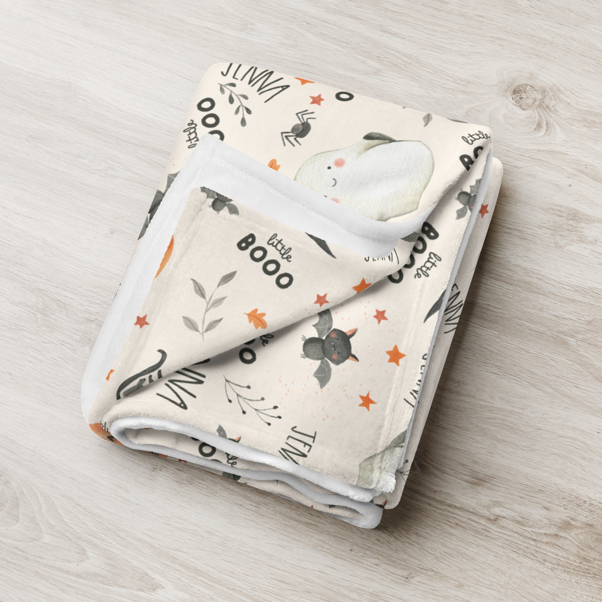 Wizard Hat Halloween Flannel Blanket