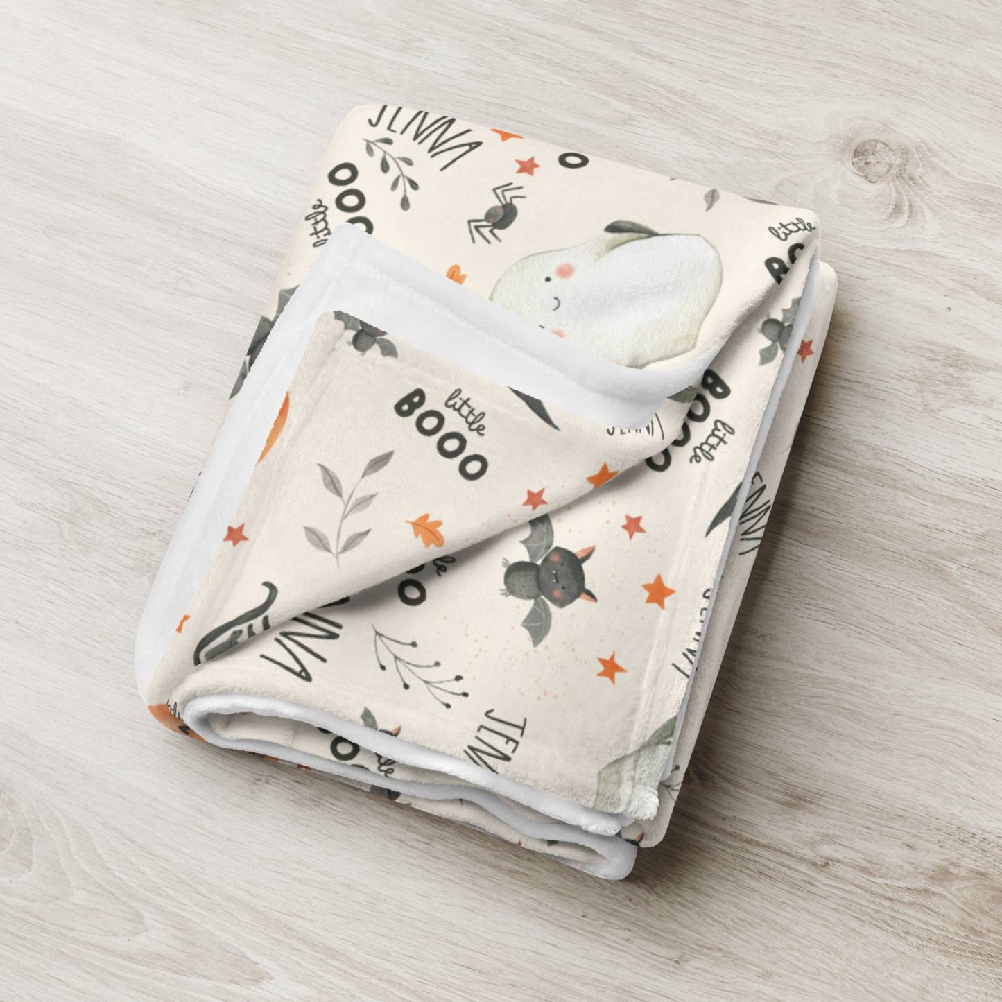 Wizard Hat Halloween Flannel Blanket