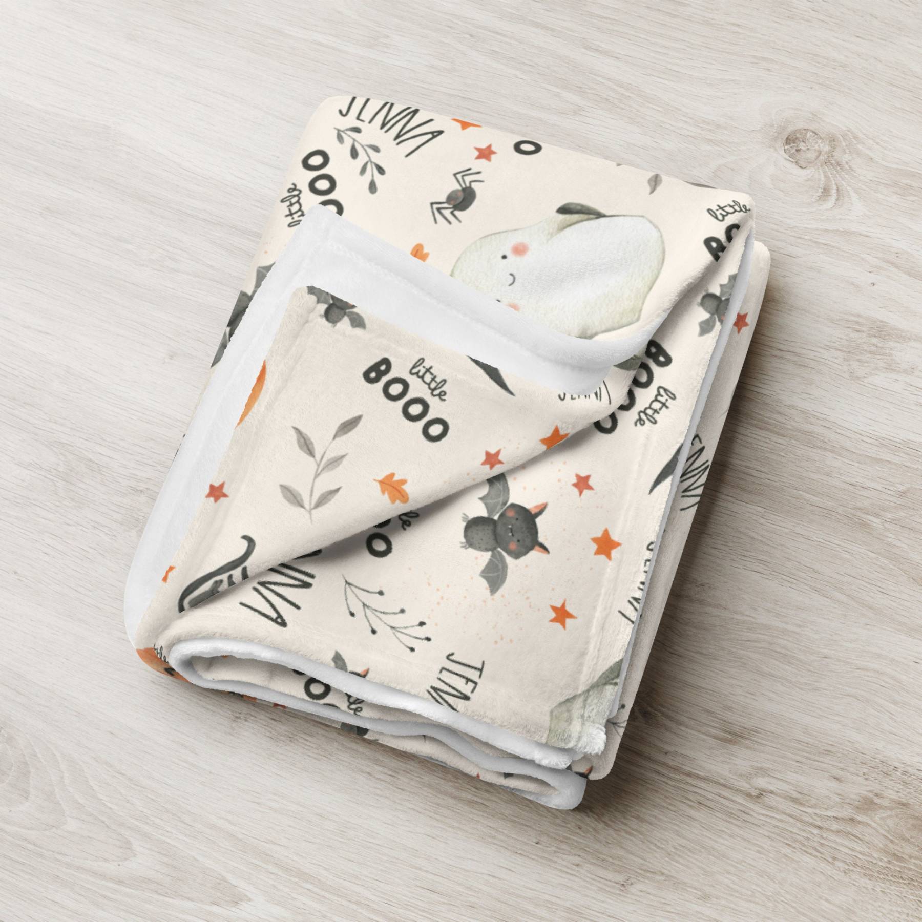 Wizard Hat Halloween Flannel Blanket