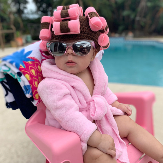 Newborn Flannel Pajama Bathrobe