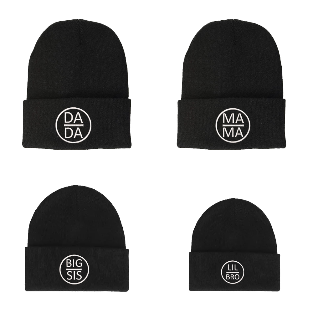 Coordinating Family Matching Winter Hats