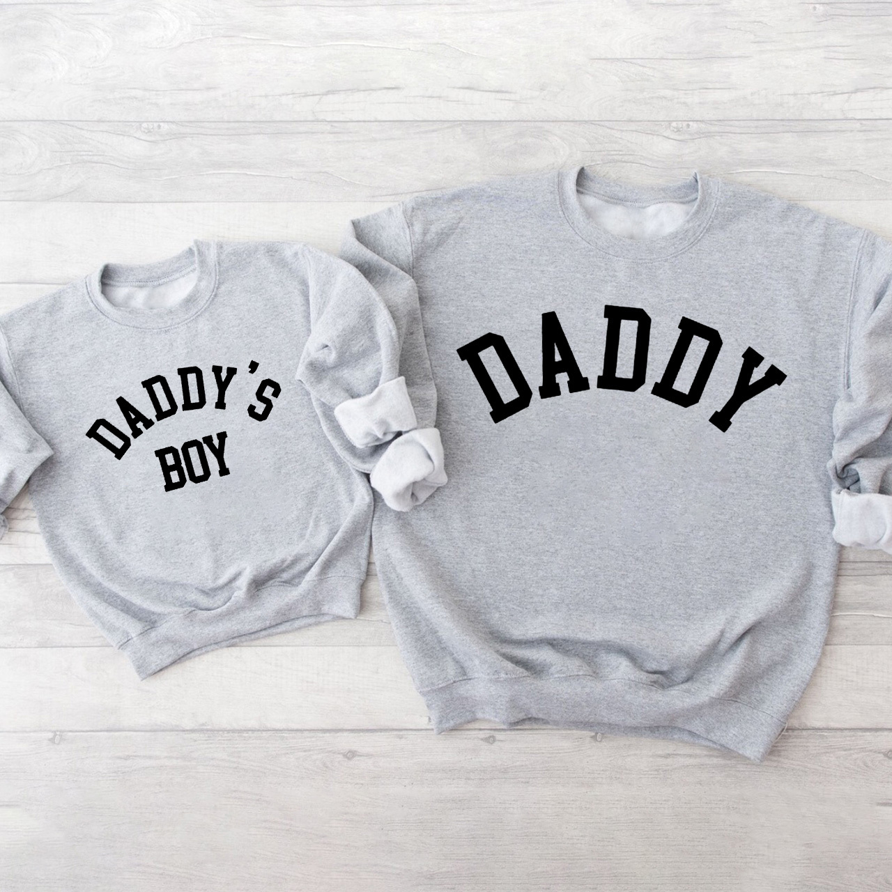 Daddy & Daddy's Boy College Sweatshirts