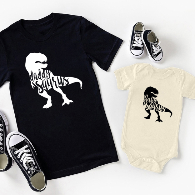 Saurus Family Mom&Me Shirt