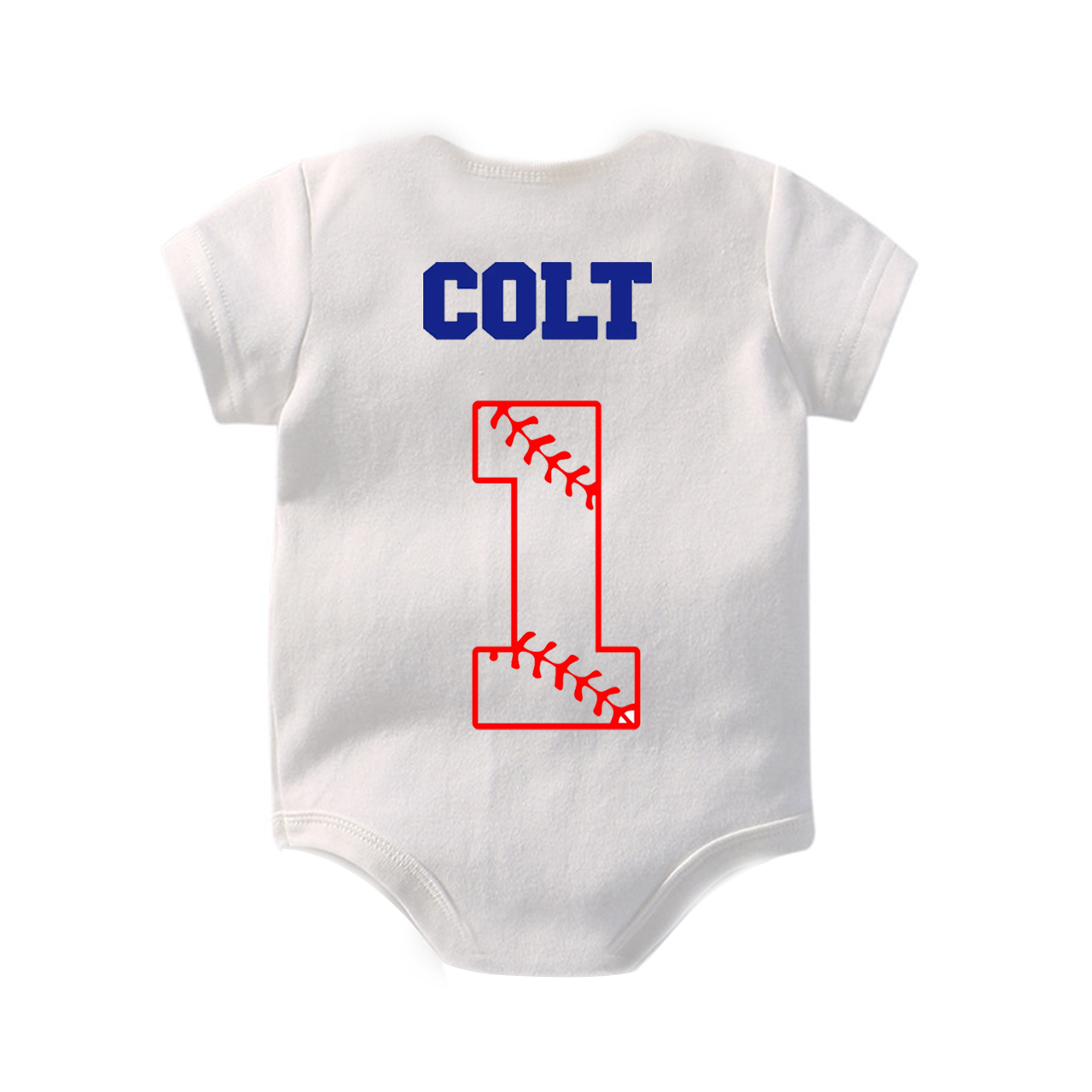 Personalized Baseball Rookie Bodysuit For Baby