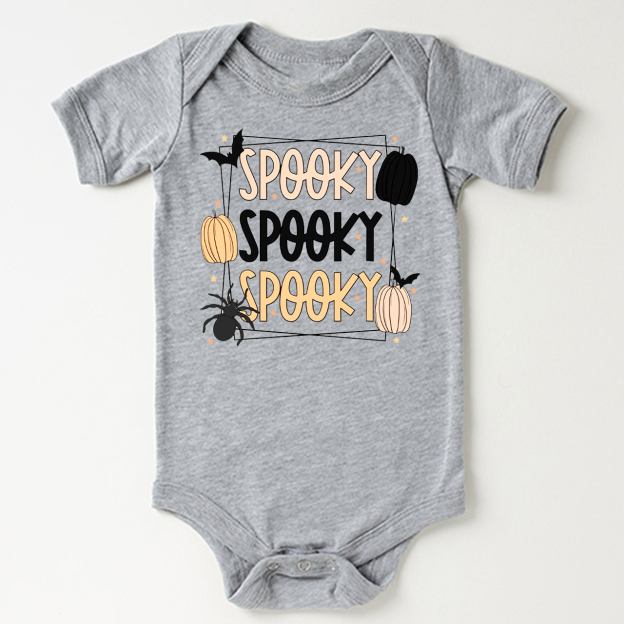 Spooky Spooky Spooky - Halloween Baby Bodysuit