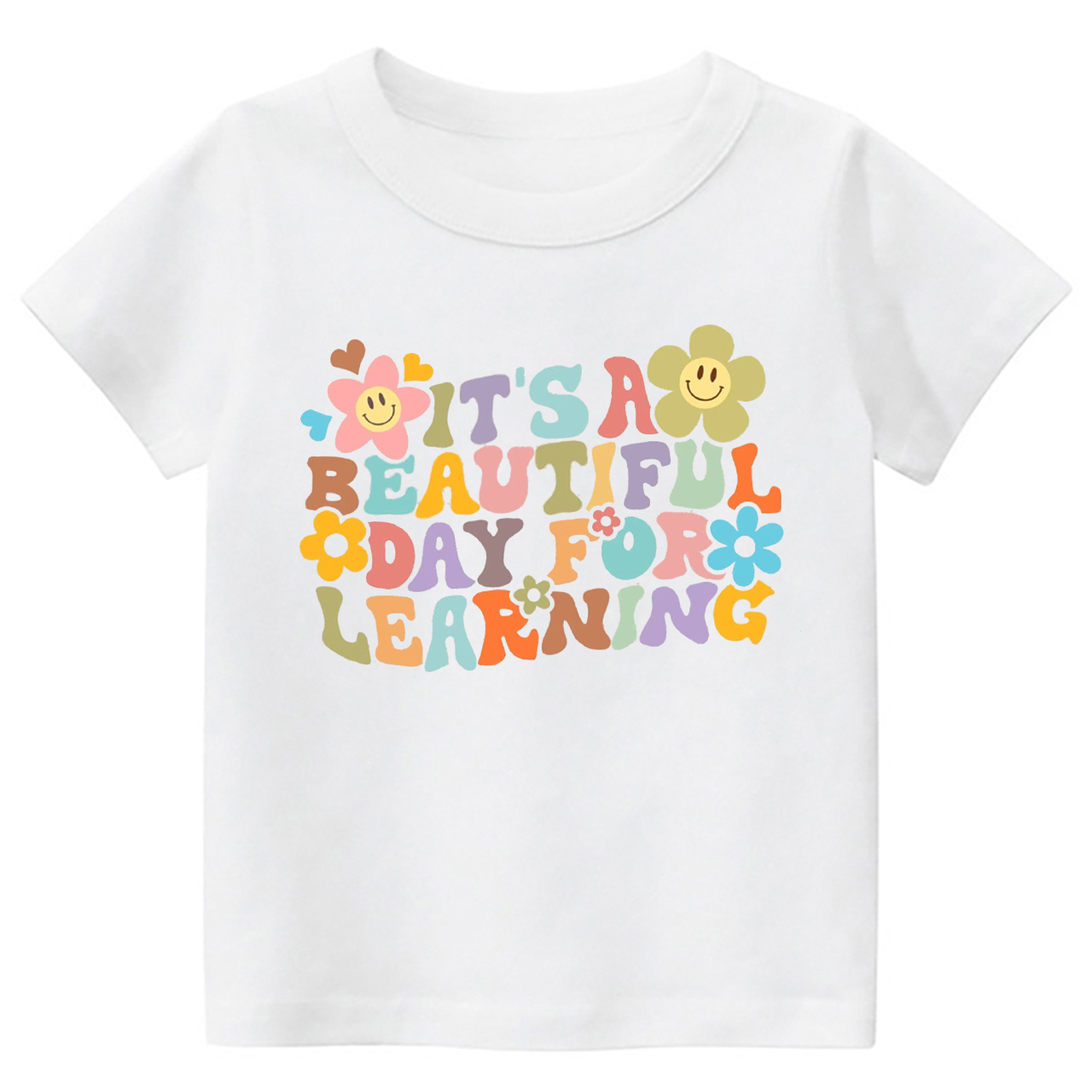 It's A Beautiful Day For Learning Back To School Shirt For Kids
