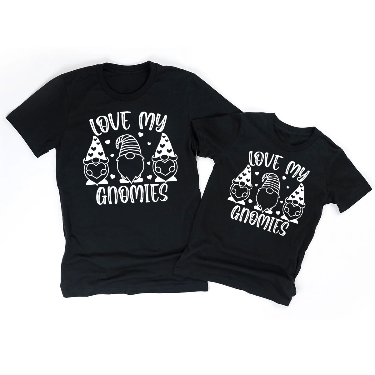 Love My Gnomies Family Matching Shirts