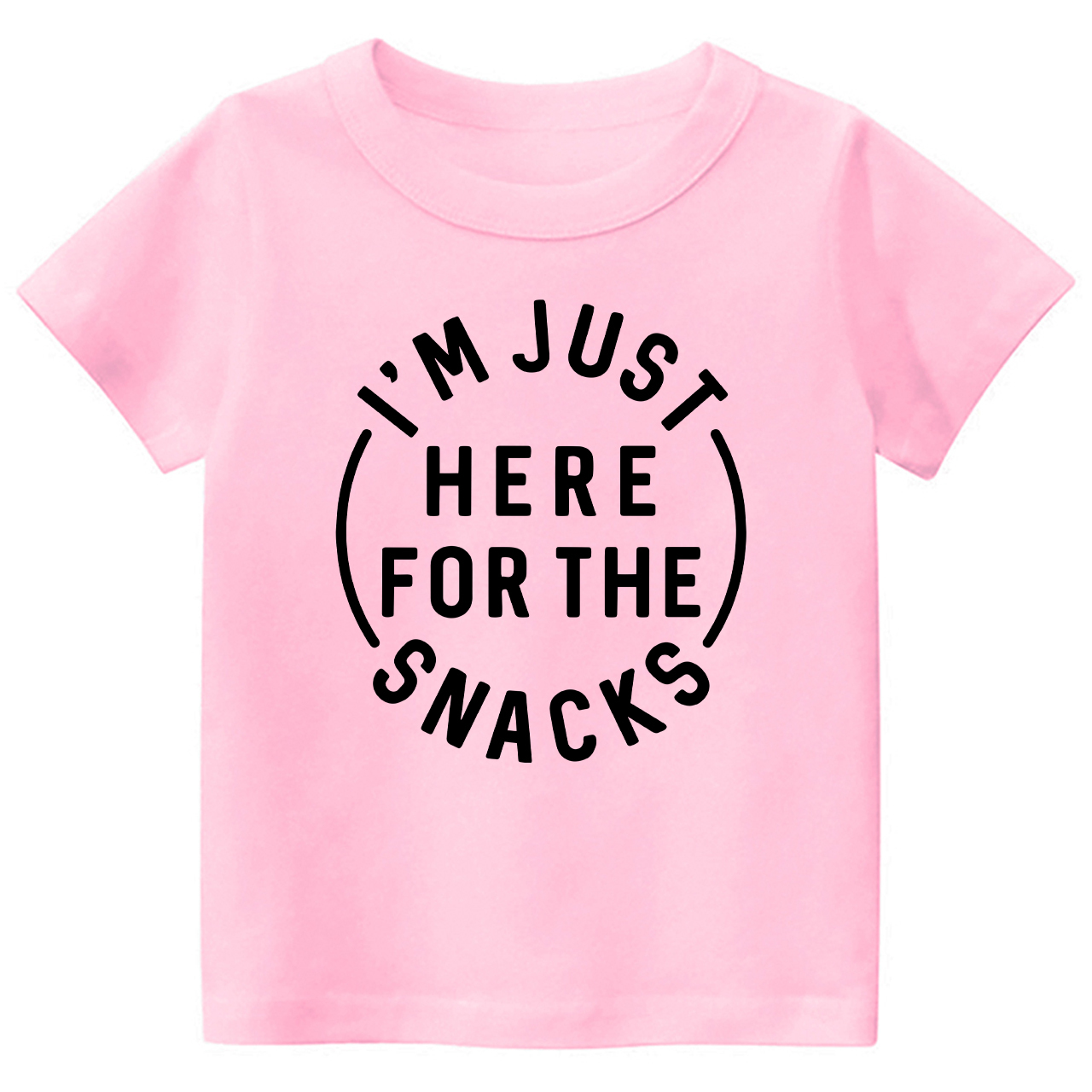 I'm Just Here For The Snacks Shirts For Kids