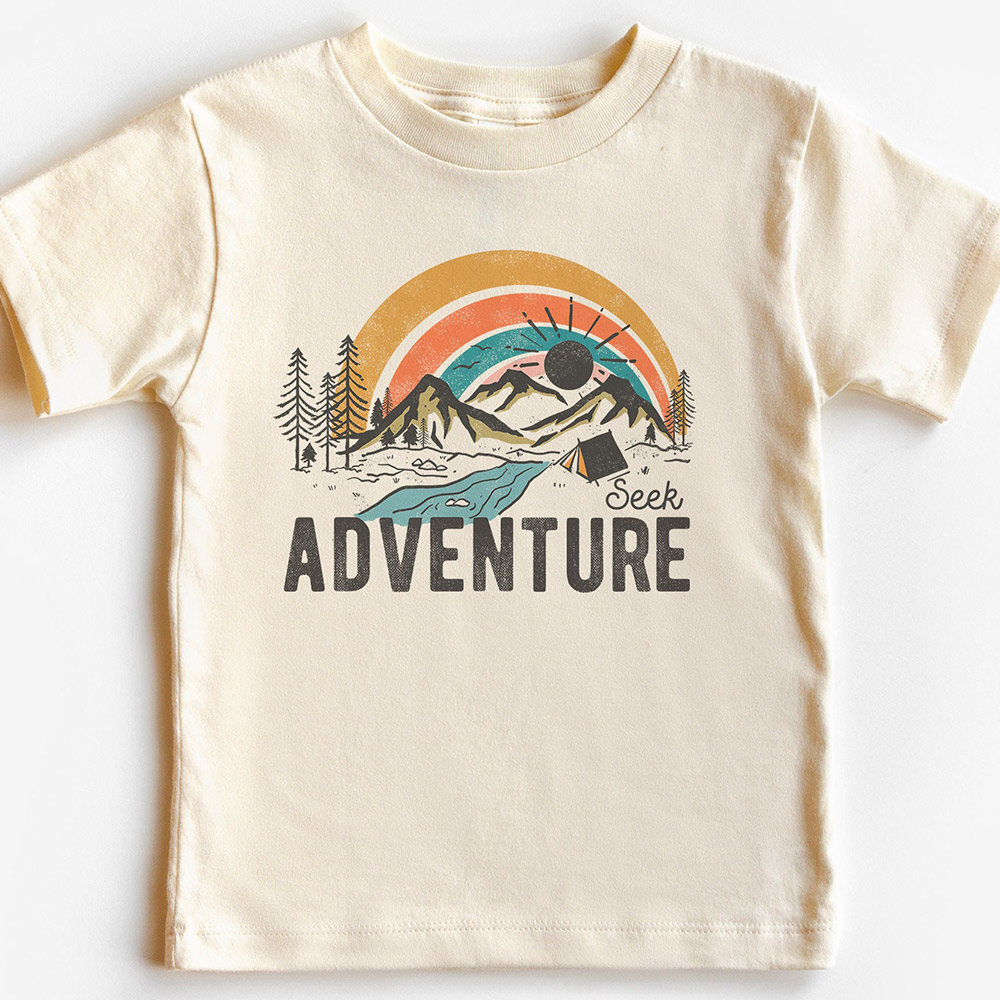 Seek Adventure Summer Camping  Shirt
