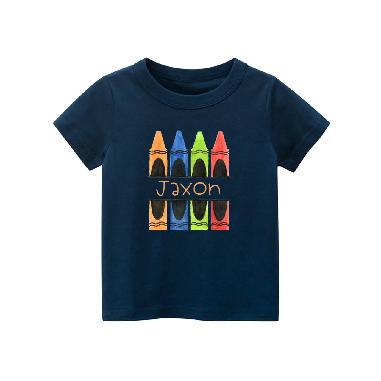 Personalized Colored Pencils Name T-Shirts
