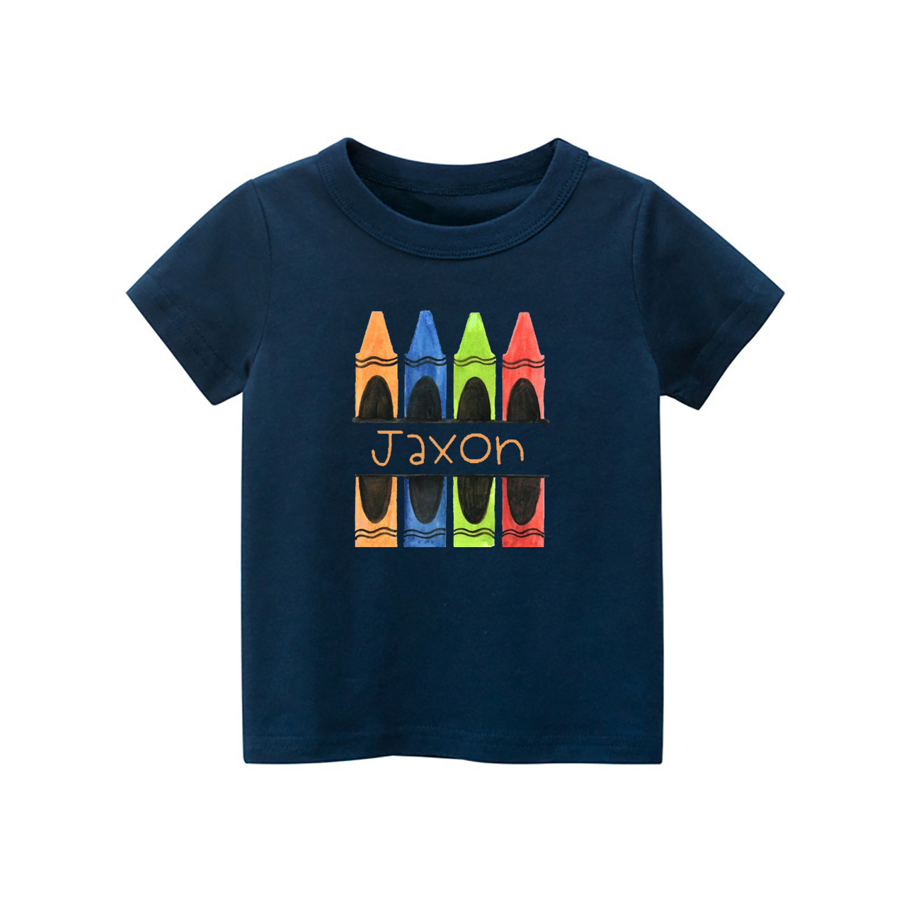 Personalized Colored Pencils Name T-Shirts