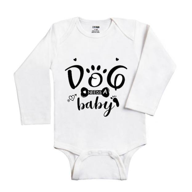 Baby Bodysuit (Every Dog Needs Love)