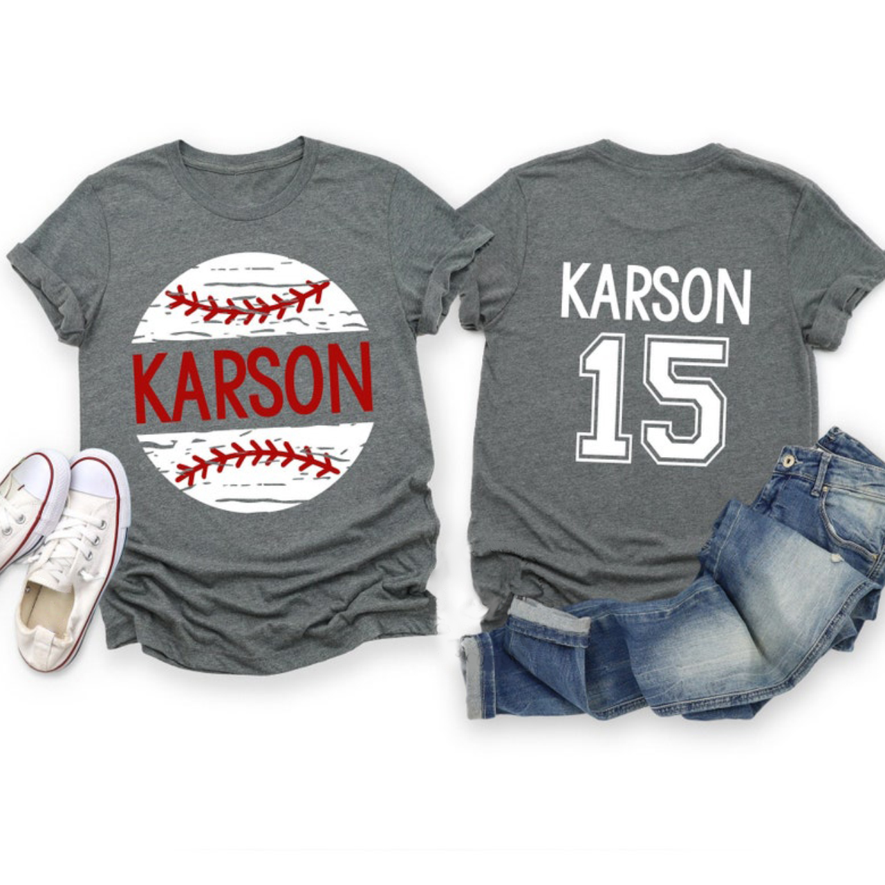 Personalized Baseball Sport T-Shirt