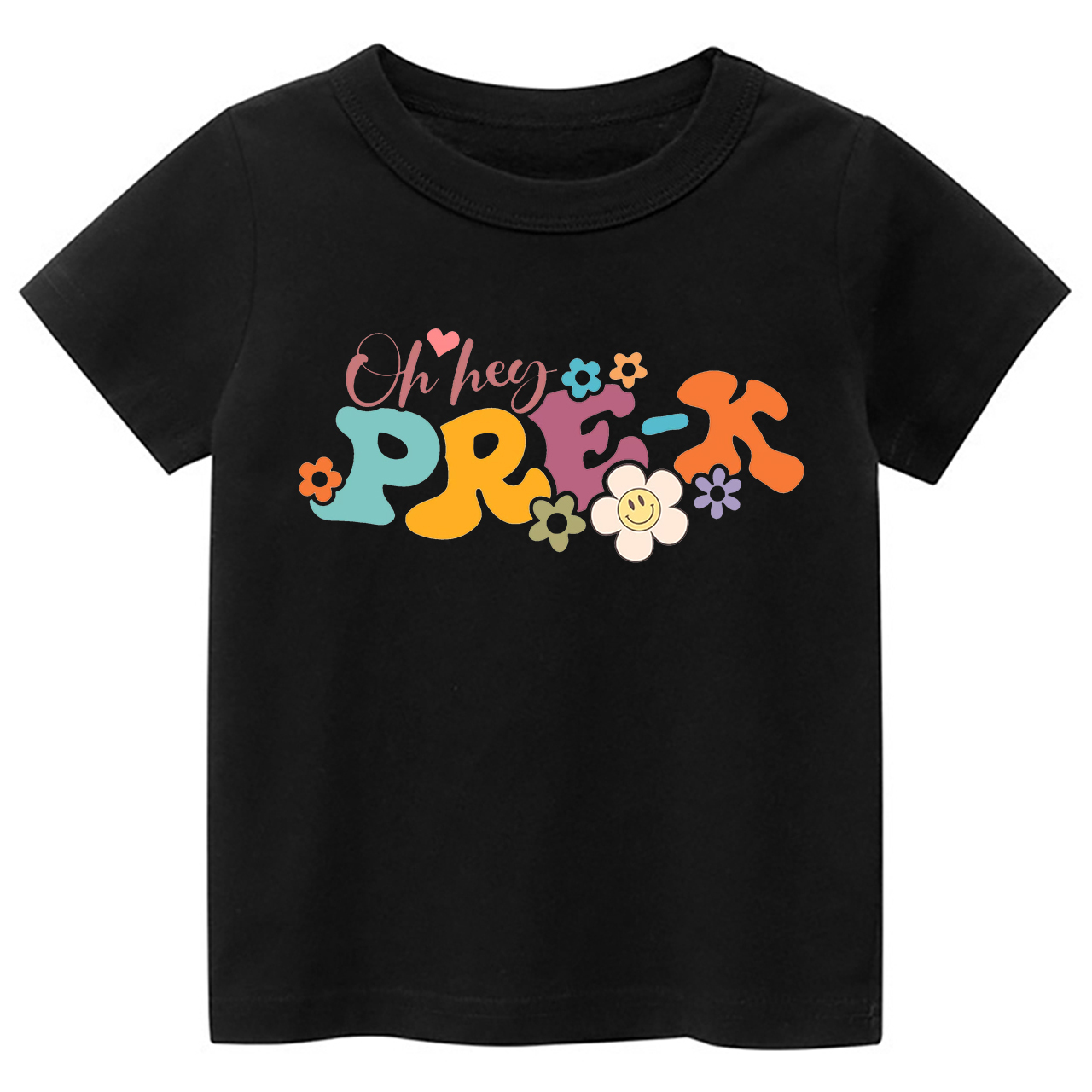 Retro Oh,Hey Back To School Shirt For Kids