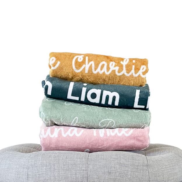 Cozy&Warm Personalized Baby Blanket