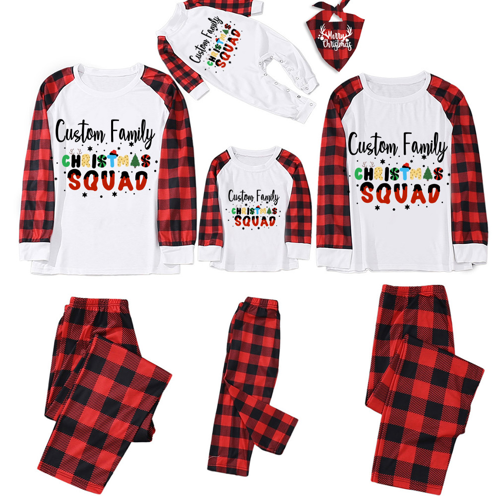 Custom Family Christmas Family Matching Pajamas
