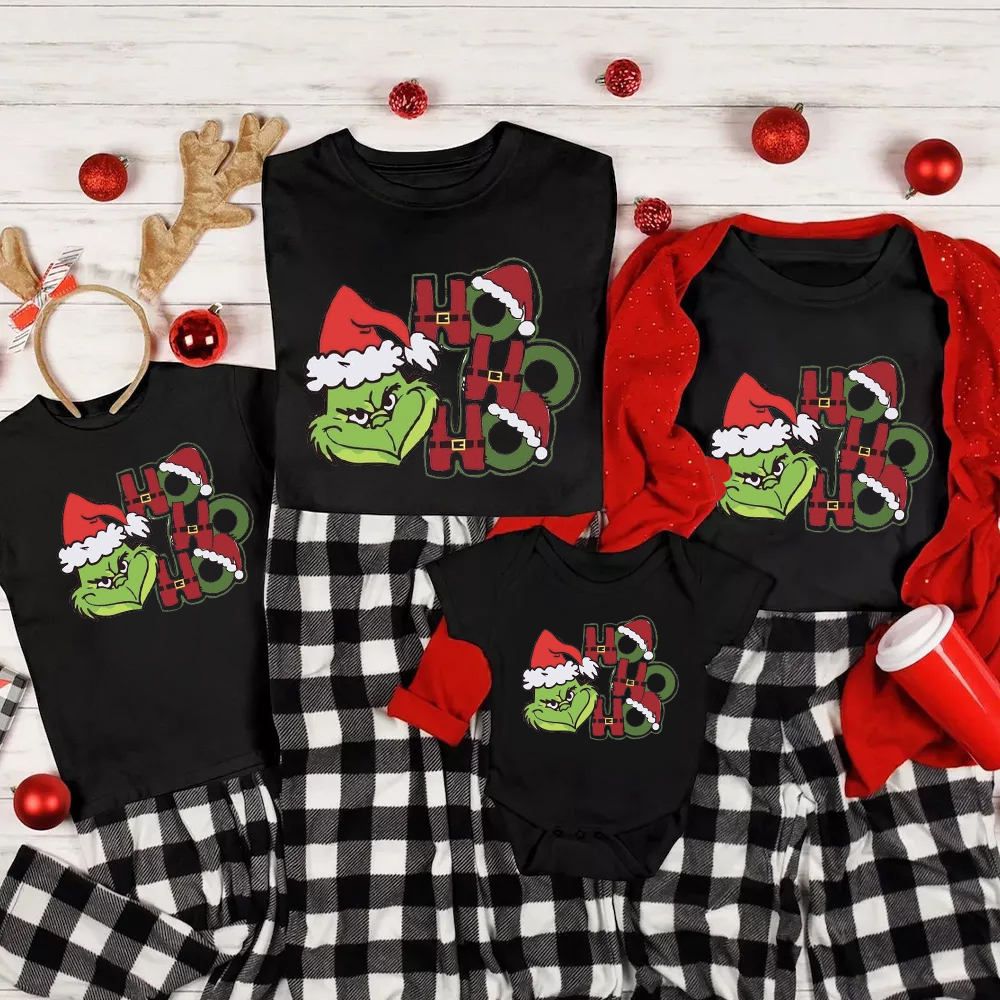 Ho Ho Ho Christmas Family Matching Shirt