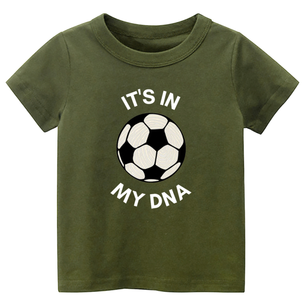 It's In My DNA Soccer Toddler&Kids Shirts