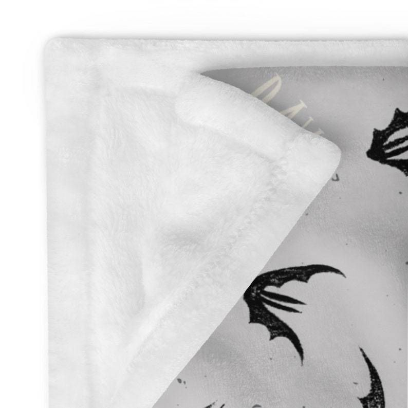 Bats&Skulls Halloween Flannel Blanket