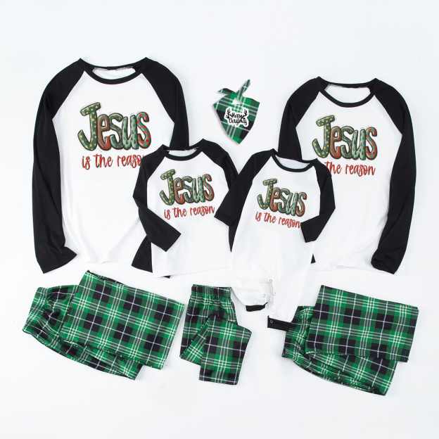 Jesus Is the Reason Christian Family Matching Pajamas