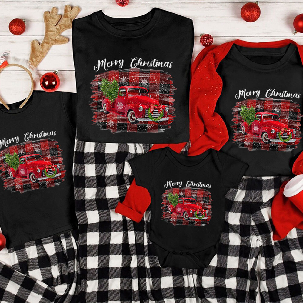 Merry Christmas Snow Season Family Matching Shirt
