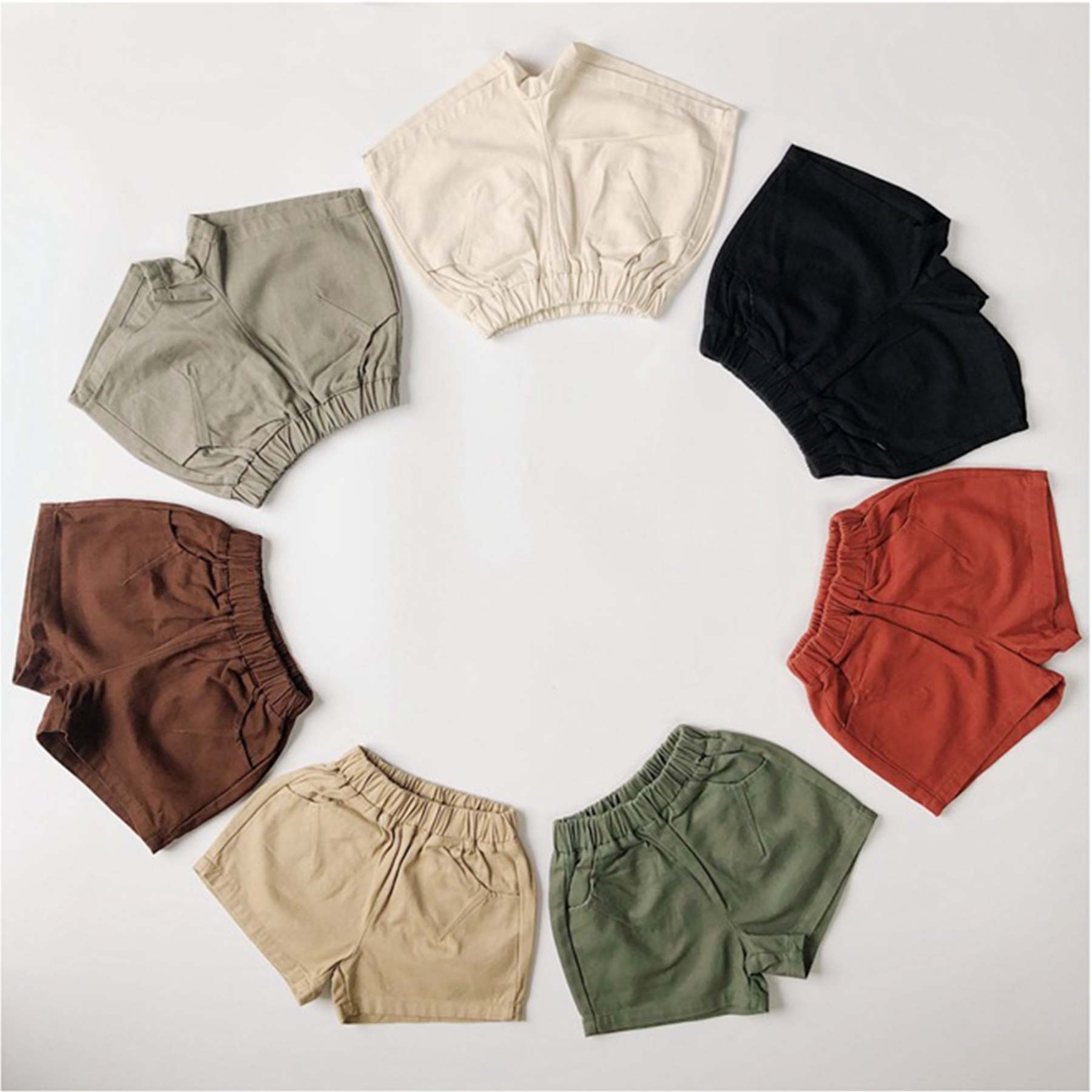 6 Colors Baby Toddler Boy Girl Summer Shorts